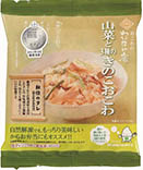 山菜と三種のきのこおこわ