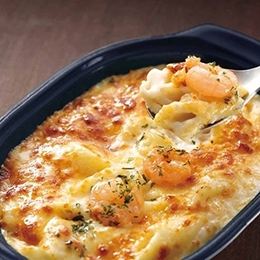 海老とチーズのグラタン
