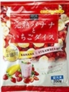 完熟バナナとイチゴダイス