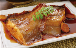 かれいの煮付けを得意料理にするセット
